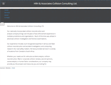 Tablet Screenshot of collisionanalyst.com